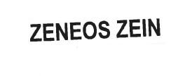 Trademark ZENEOS ZEIN