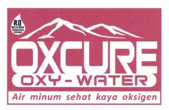 Trademark OXCURE OXY-WATER AIR MINUM SEHAT KAYA OKSIGEN + LUKISAN