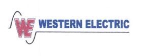 Trademark WESTERN ELECTRIC + LOGO