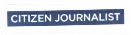Trademark CITIZEN JOURNALIST
