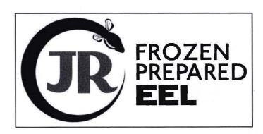 Trademark FROZEN PREPARED EEL + LOGO JR