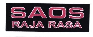 Trademark SAOS RAJA RASA