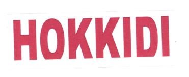 Trademark HOKKIDI