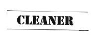 Trademark CLEANER