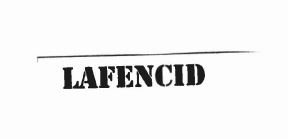 Trademark LAFENCID