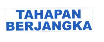 Trademark TAHAPAN BERJANGKA