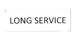 Trademark LONG SERVICE