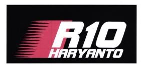 Trademark R10 HARYANTO