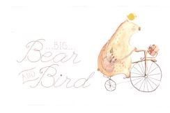 Trademark BIG BEAR AND BIRD + LUKISAN