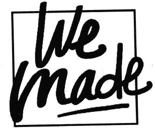 Trademark WE MADE