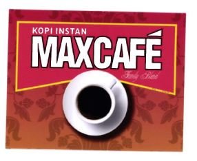 Trademark MAXCAFE KOPI INSTAN FINELY BLEND + LUKISAN