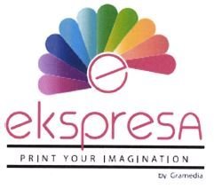 Trademark EKSPRESA PRINT YOUR IMAGINATION + LOGO