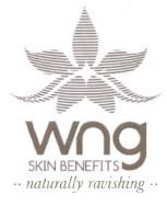 Trademark WNG SKIN BENEFITS NATURALLY RAVISHING + LOGO