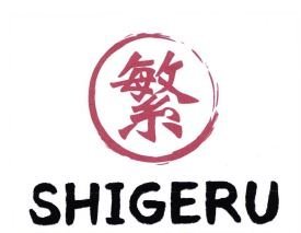 Trademark SHIGERU + LOGO