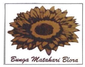 Trademark BUNGA MATAHARI BLORA + LUKISAN