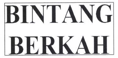 Trademark BINTANG BERKAH