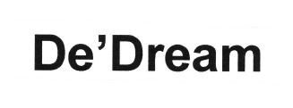 Trademark DE'DREAM