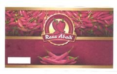 Trademark RASA ABADI + LOGO