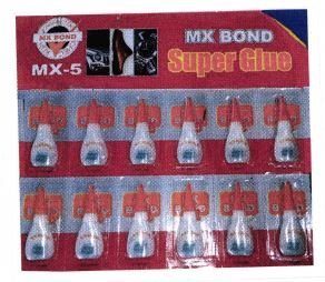 Trademark MX BOND MX-5 SUPER GLUE + LUKISAN