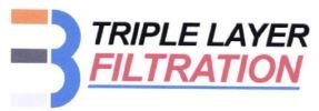 Trademark TRIPLE LAYER FILTRATION + LOGO