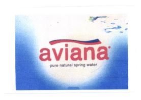 Trademark AVIANA PURE NATURAL SPRING WATER + LUKISAN