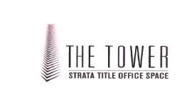 Trademark THE TOWER STRATA TITLE OFFICE SPACE + LOGO