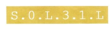 Trademark S . 0 . L . 3 . 1 . L (SOLEIL)