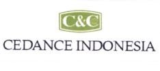 Trademark C&C CEDANCE INDONESIA + LOGO