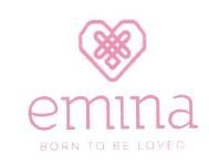 Trademark EMINA BORN TO BE LOVED + LOGO