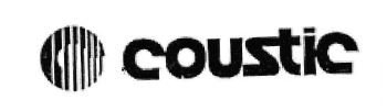 Trademark COUSTIC + LOGO