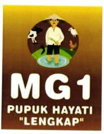 Trademark MG1 PUPUK HAYATI "LENGKAP" + LKUKISAN