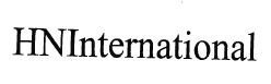 Trademark HNINTERNATIONAL