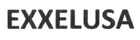 Trademark EXXELUSA