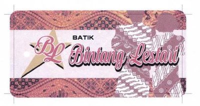 Trademark BATIK BINTANG LESTARI + LOGO BL + LUKISAN