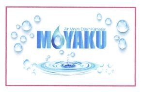 Trademark MOYAKU AIR MINUM DALAM KEMASAN + LUKISAN