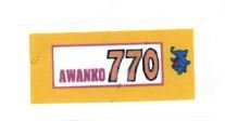 Trademark AWANKO 770 + LOGO