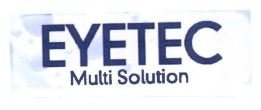 Trademark EYETEC MULTI SOLUTION