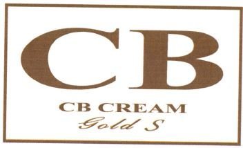 Trademark CB CREAM GOLD S