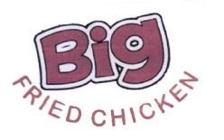 Trademark BIG FRIED CHICKEN