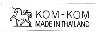 Trademark KOM-KOM MADE IN THAILAND + LOGO