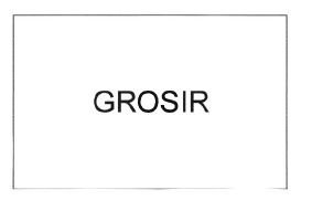 Trademark GROSIR