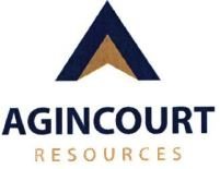 Trademark AGINCOURT RESOURCES & LOGO