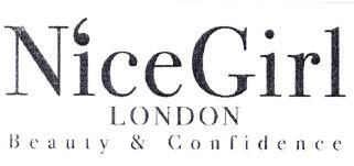 Trademark NICEGIRL LONDON BEAUTY & CONFIDENCE