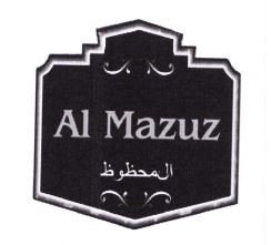 Trademark AL-MAZUZ + LUKISAN + HURUF ARAB