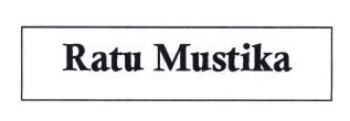 Trademark RATU MUSTIKA