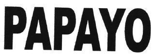 Trademark PAPAYO