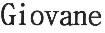 Trademark GIOVANE