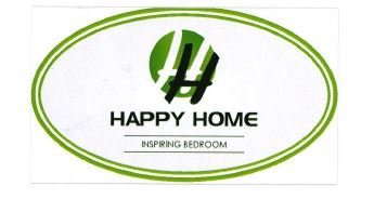 Trademark HAPPY HOME INSPIRING BEDROOM + LOGO