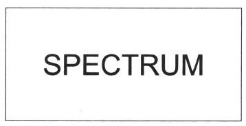 Trademark SPECTRUM