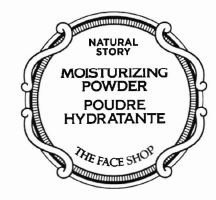 Trademark MOISTURIZING POWDER POUDRE HYDRATANTE NATURAL STORY THE FACE SHOP